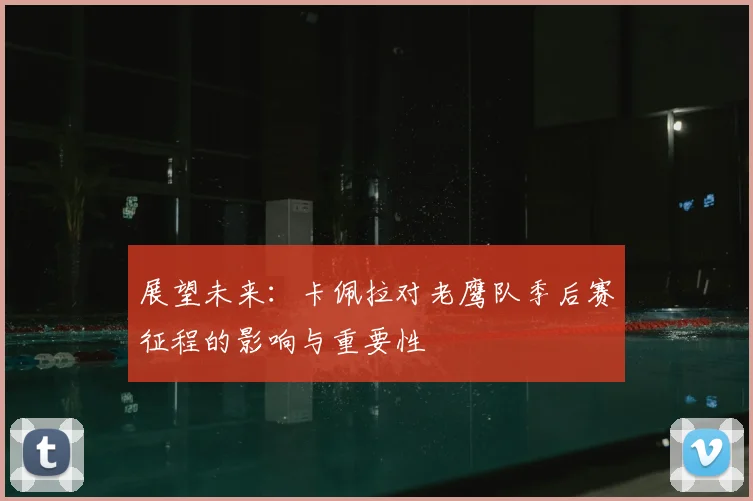 展望未来：卡佩拉对老鹰队季后赛征程的影响与重要性